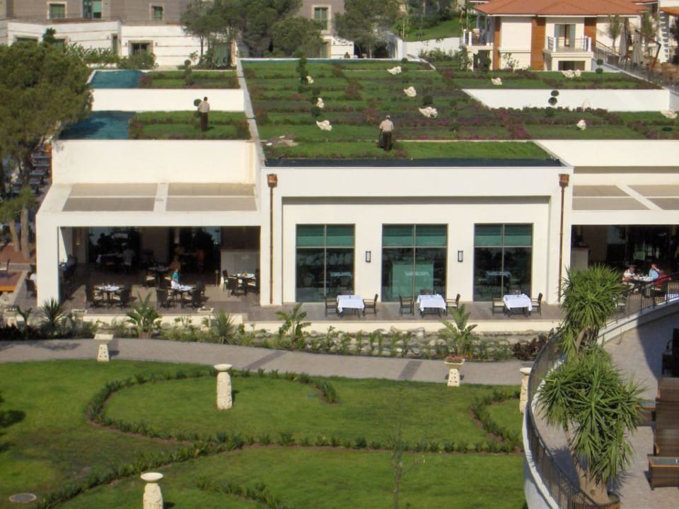 Blick aufs Hauptrestraurant Ela Excellence Resort Belek