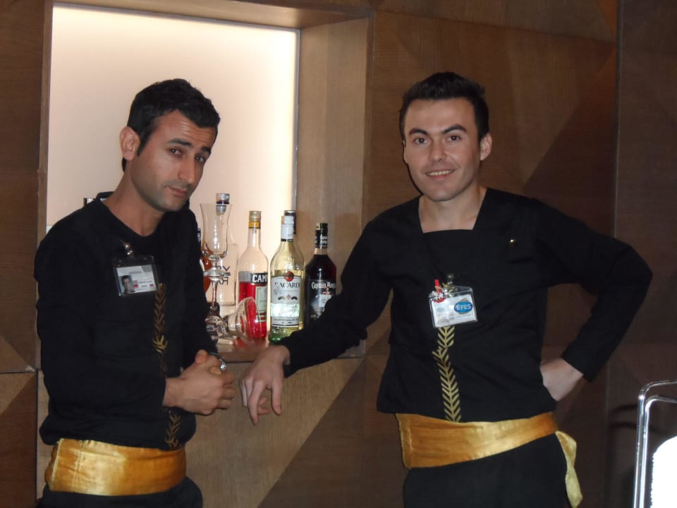 Osman und Ramazan das perfekte Team Hotel Delphin Imperial