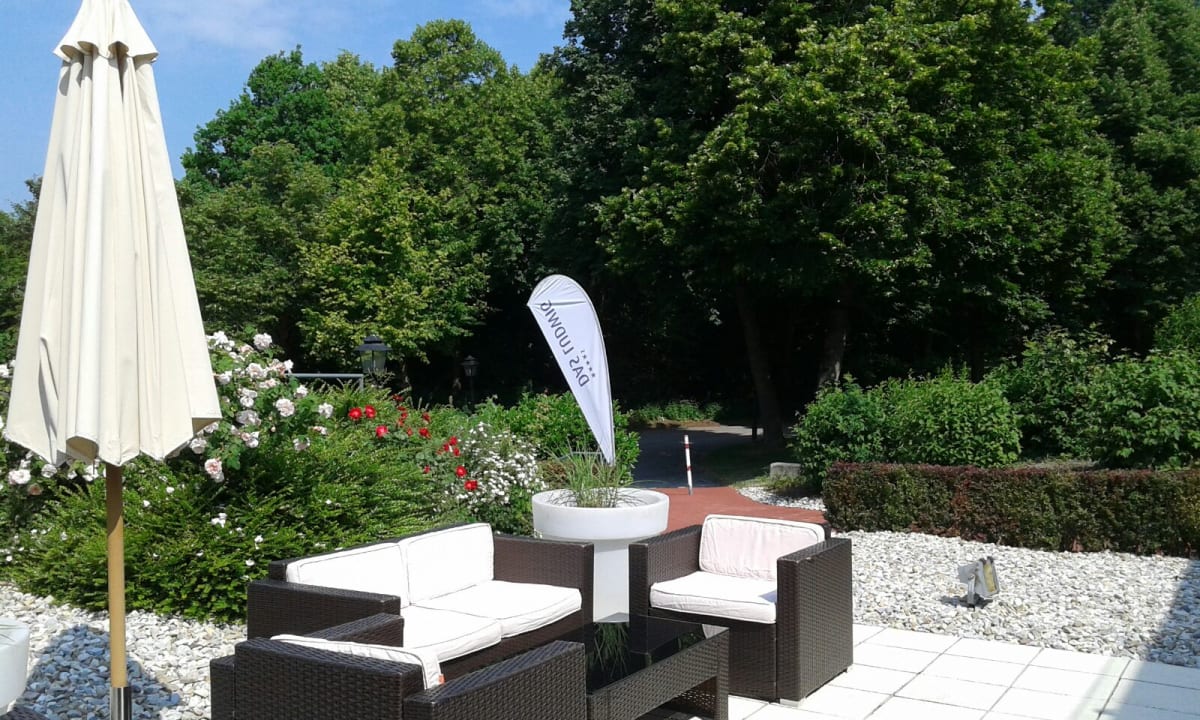 Gartenanlage Hotel Das Ludwig