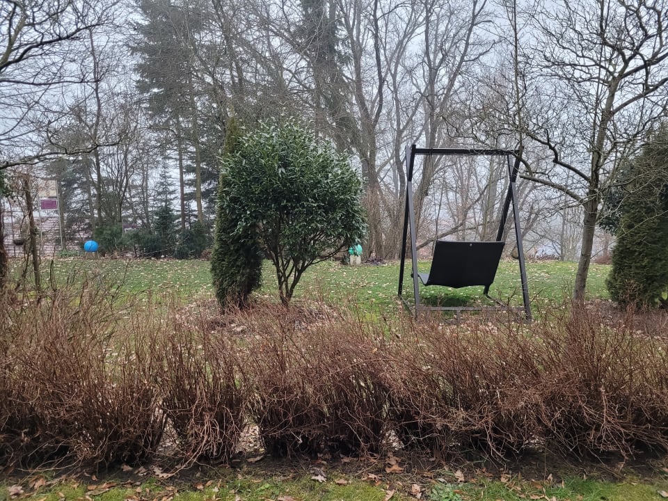 Gartenanlage Spirit & SPA Hotel Birkenhof am Elfenhain