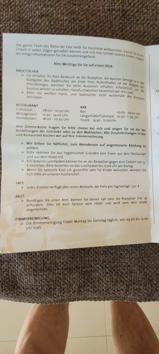 Sonstiges allsun Hotel Bahia del Este