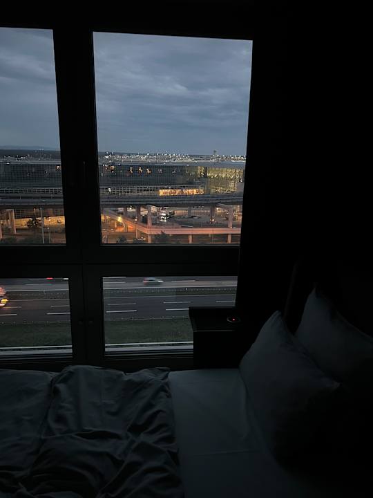 Ausblick b'mine Hotel Frankfurt Airport