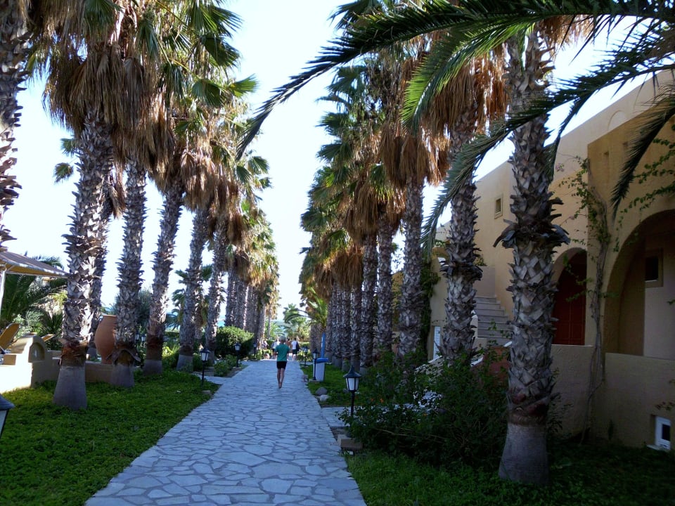 Auf dem Weg zum Strand Porto Bello Beach