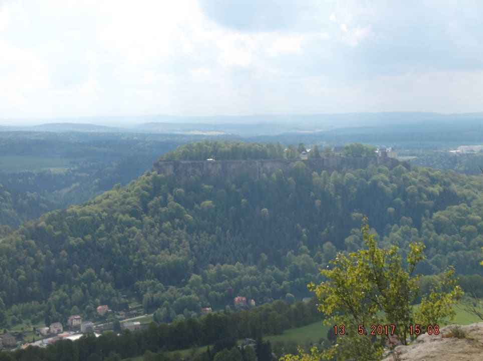Ausblick Panoramahotel Lilienstein