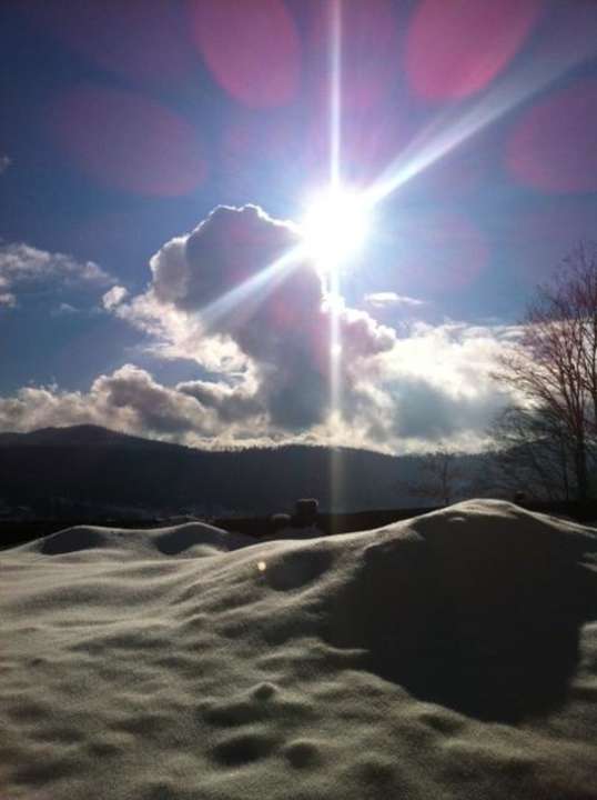 Ausblick von der Terrasse... Montara Suites Bodenmais