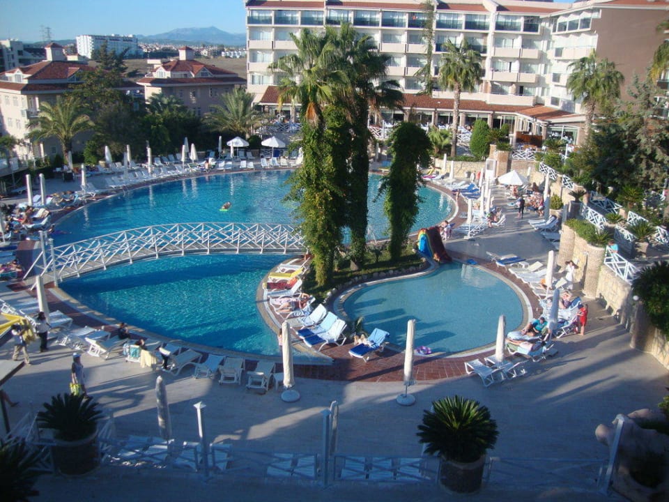 Blick vom Zimmer Seaden Corolla Hotel