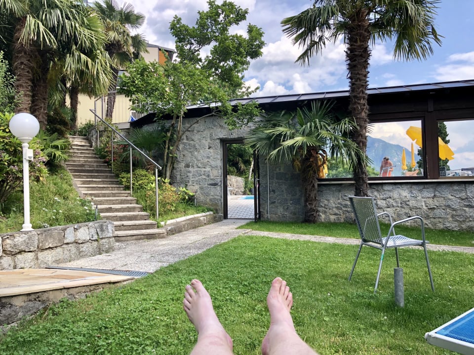 Gartenanlage Hotel Bellevue