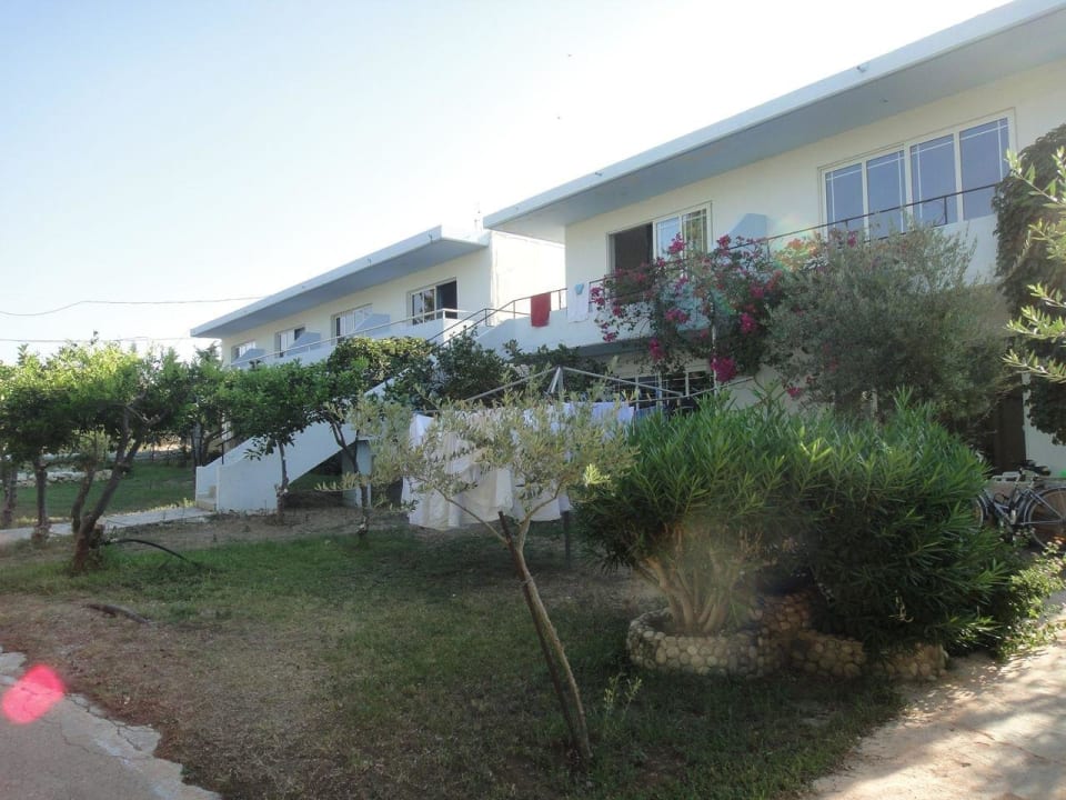 Garten direkt vor der Terrasse Nest Apartments