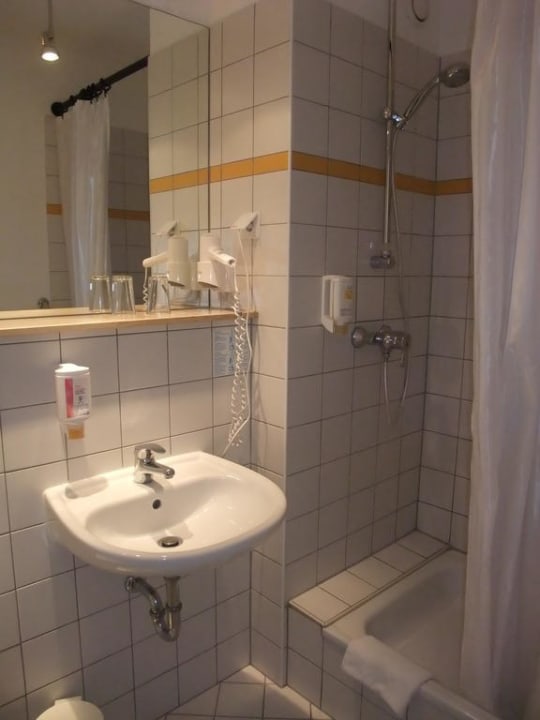 Bad mit Dusche Best Western Hotel Spreewald