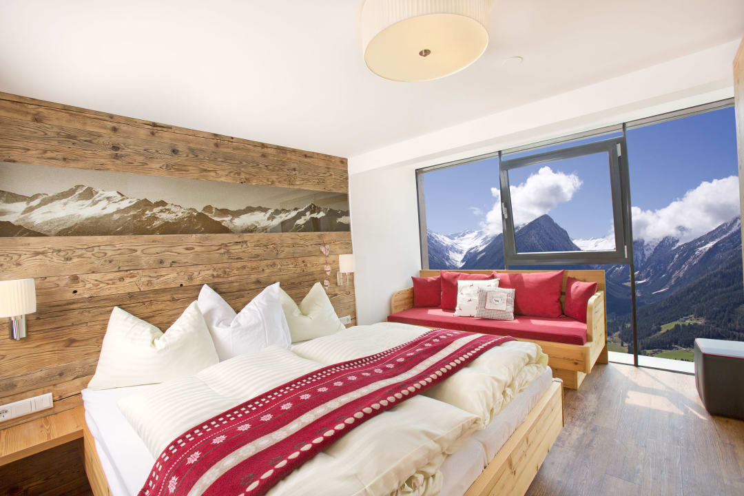 Schlafzimmer Untersulzbach Appartements Tauernfenster
