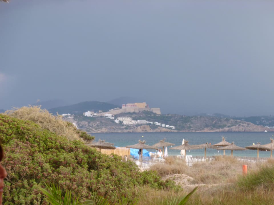 Blick von der Strandterrasse Grand Palladium Select Palace Ibiza