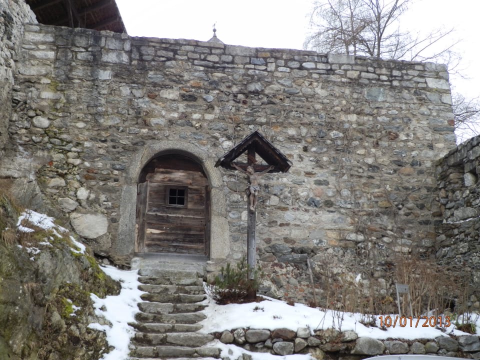 Historische Mauer Hotel Schloss Sonnenburg