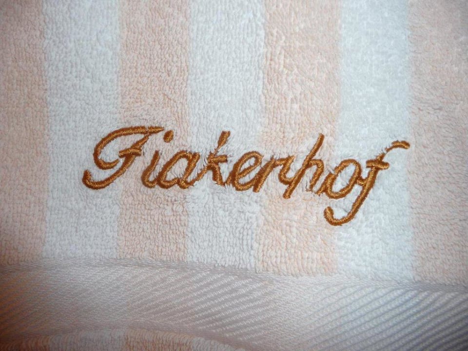 Handtuch Ferienwohnungen Fiakerhof