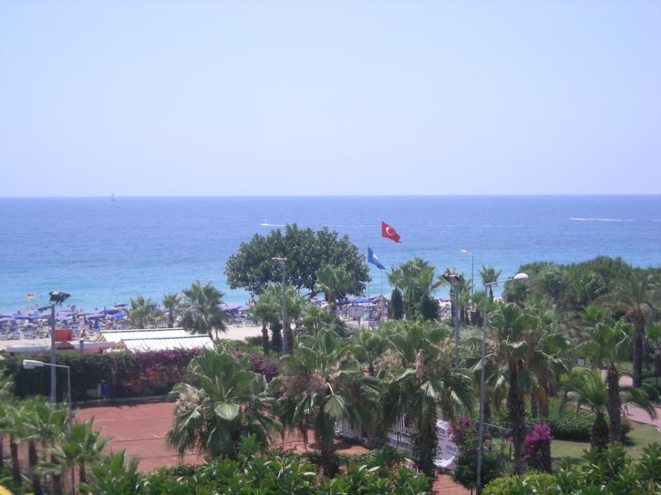 Widok z 4 piętra Sultan Sipahi Resort