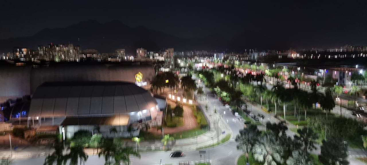 Ausblick Hilton Hotel Barra Rio de Janeiro