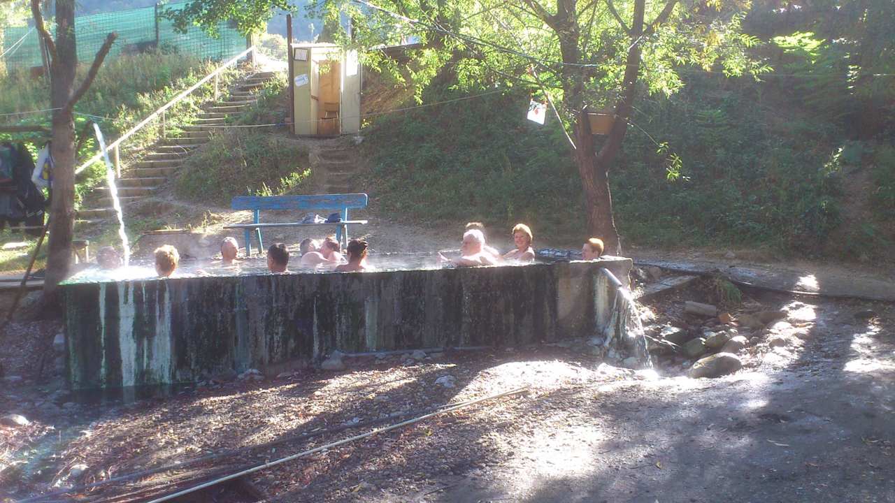 Eines der vielen Thermalbäder Pensiune Safrane