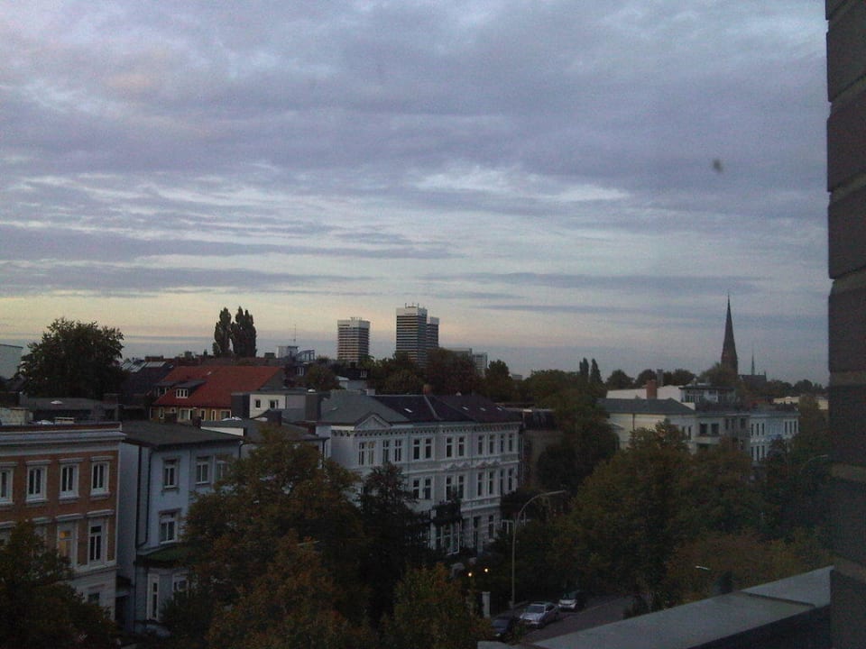 Ausblick vom Zimmer 541 Crowne Plaza ® Hamburg - City Alster