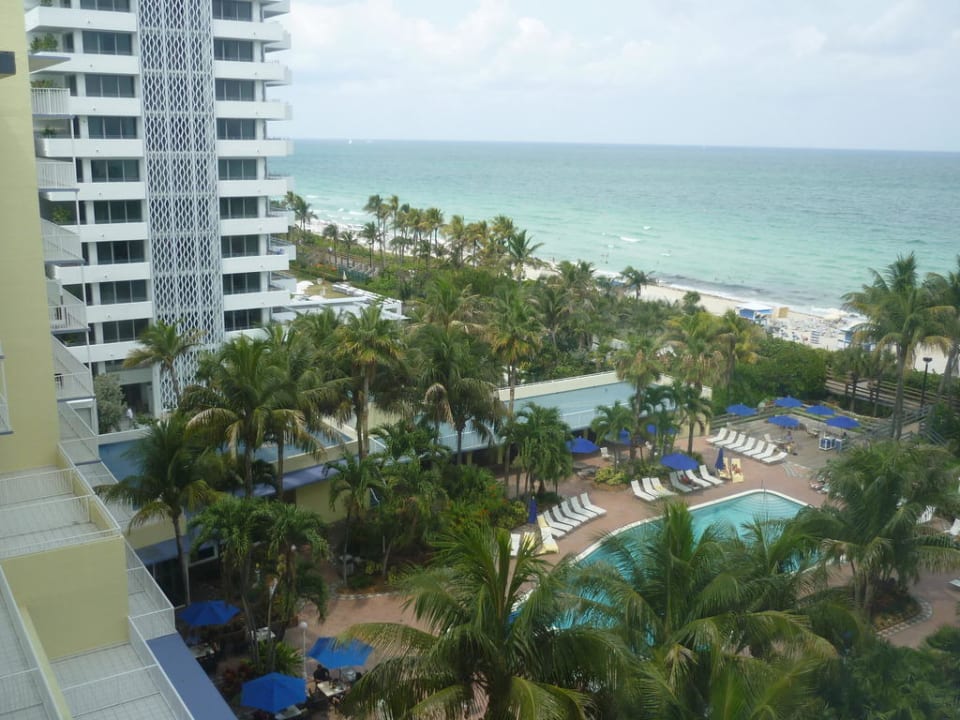 Pool und Strand Holiday Inn Miami Beach-Oceanfront