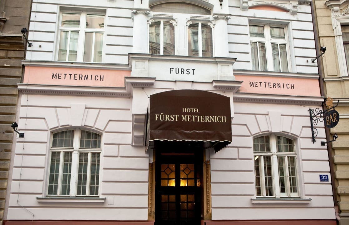 Hotelfront Hotel Fürst Metternich