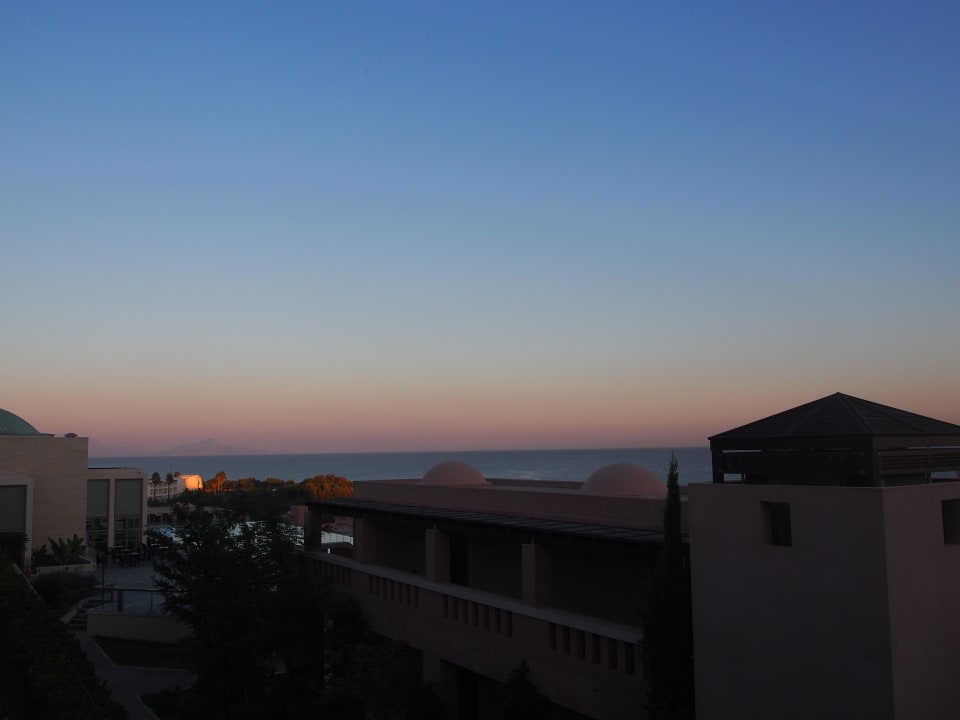 Ausblick von unseren Balkon Atlantica Belvedere Resort