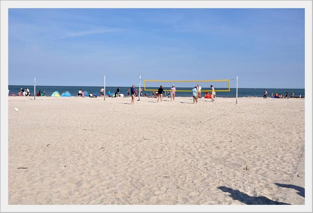 Sport und Freizeit am Strand Upstalsboom Hotel am Strand