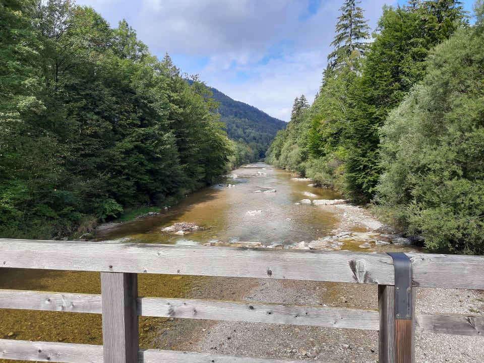 Ausblick Alte Säge Ruhpolding