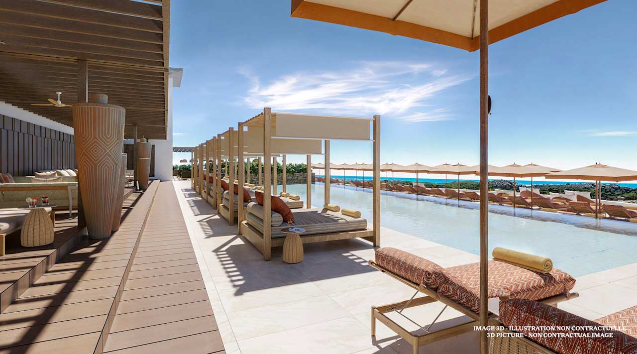 Pool Club Med South Africa Beach and Safari