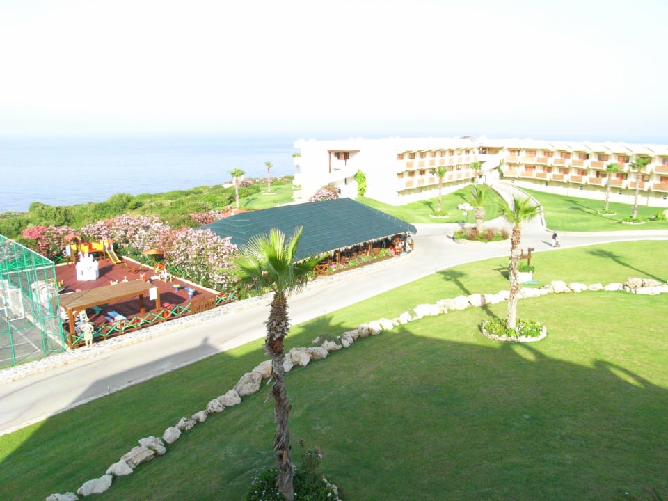 Blick vom Balkon Hotel Kalithea Horizon Royal