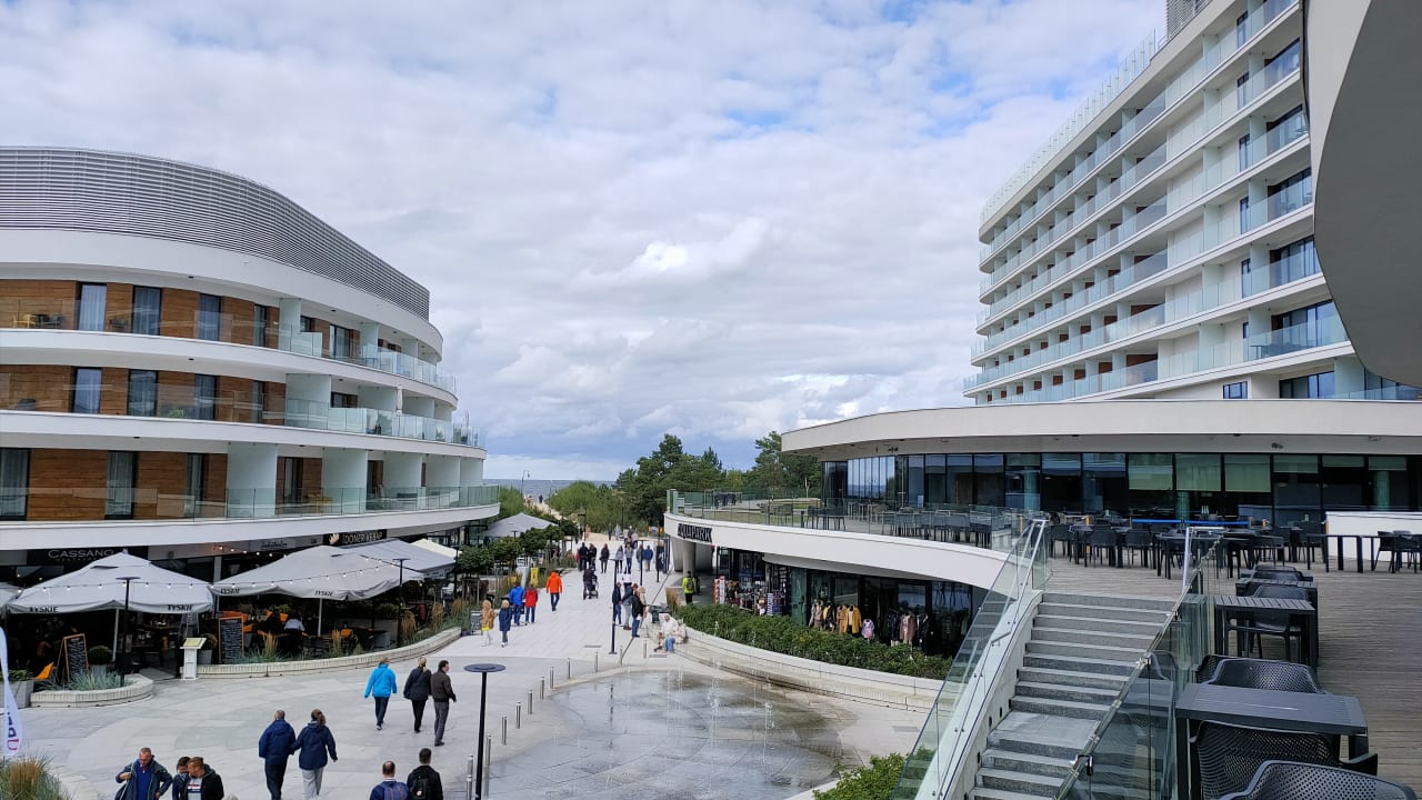 Ausblick Radisson Blu Resort Swinoujscie