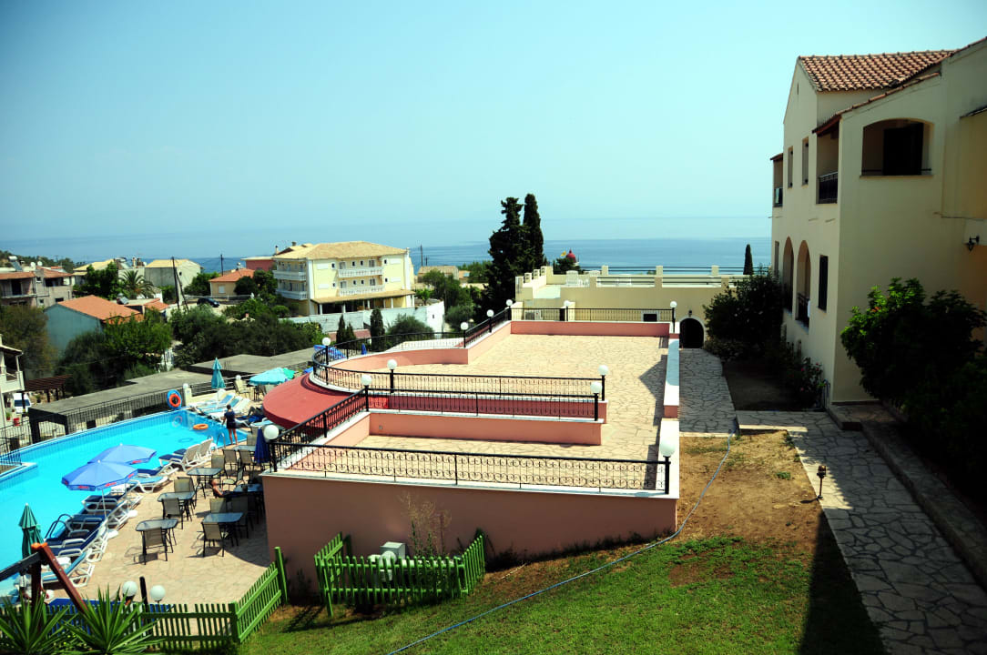 Blick aus dem Zimmer CORFU PELAGOS HOTEL