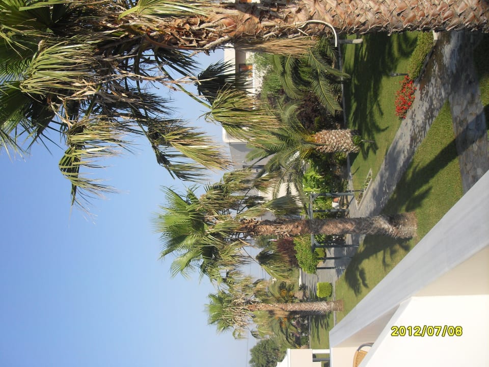 Blick vom Balkon Hotel Esperia