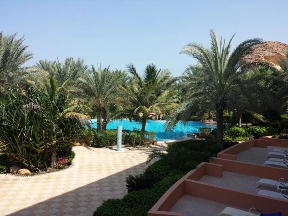 Ausblick aus dem ersten Sock Shangri-La Barr Al Jissah Resort & Spa - Al Bandar Hotel