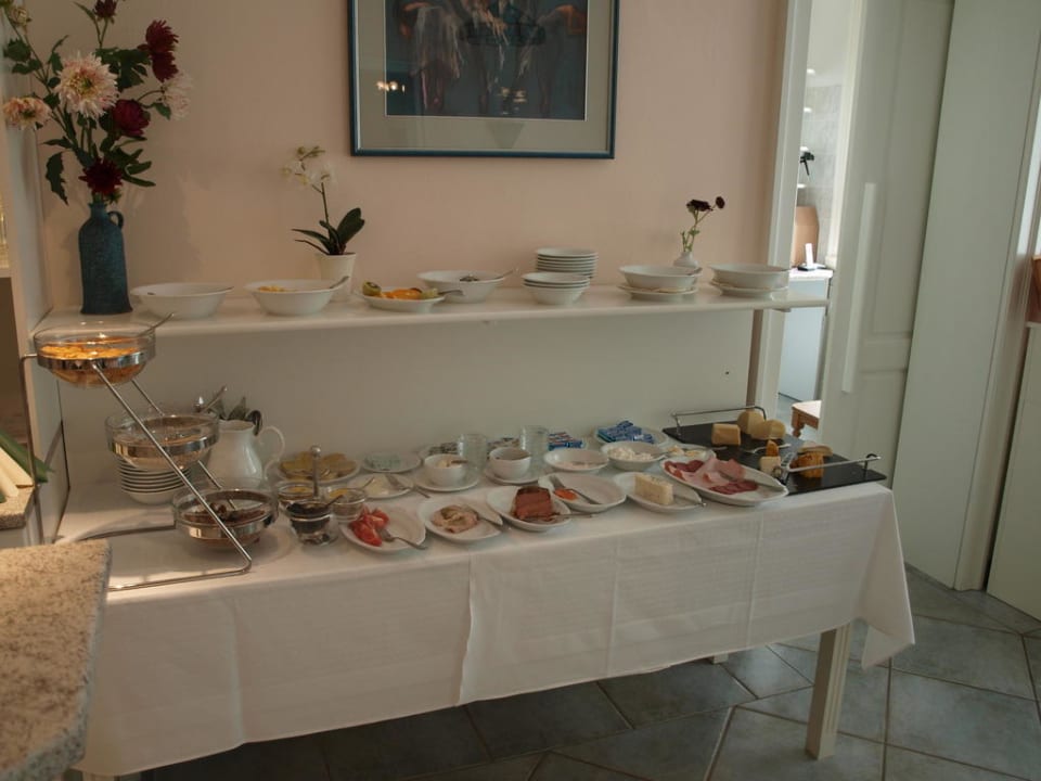 Teil des Frühstücksbuffet Hotel Sant Georg