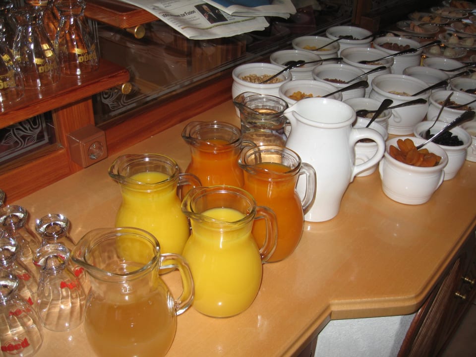 Säfte und Müsli Hotel Neuwirt