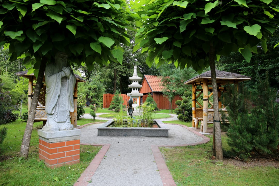 Gartenanlage Seehotel Burg Spreewald