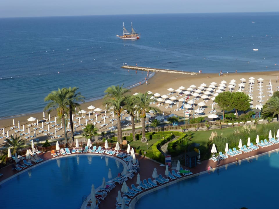 Blick von unserem Zimmer aus PALOMA Perissia