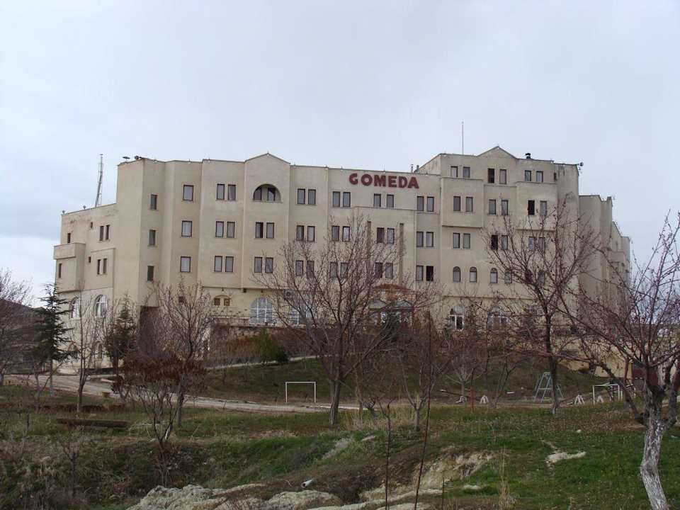 Aussenansicht Hotel Gomeda