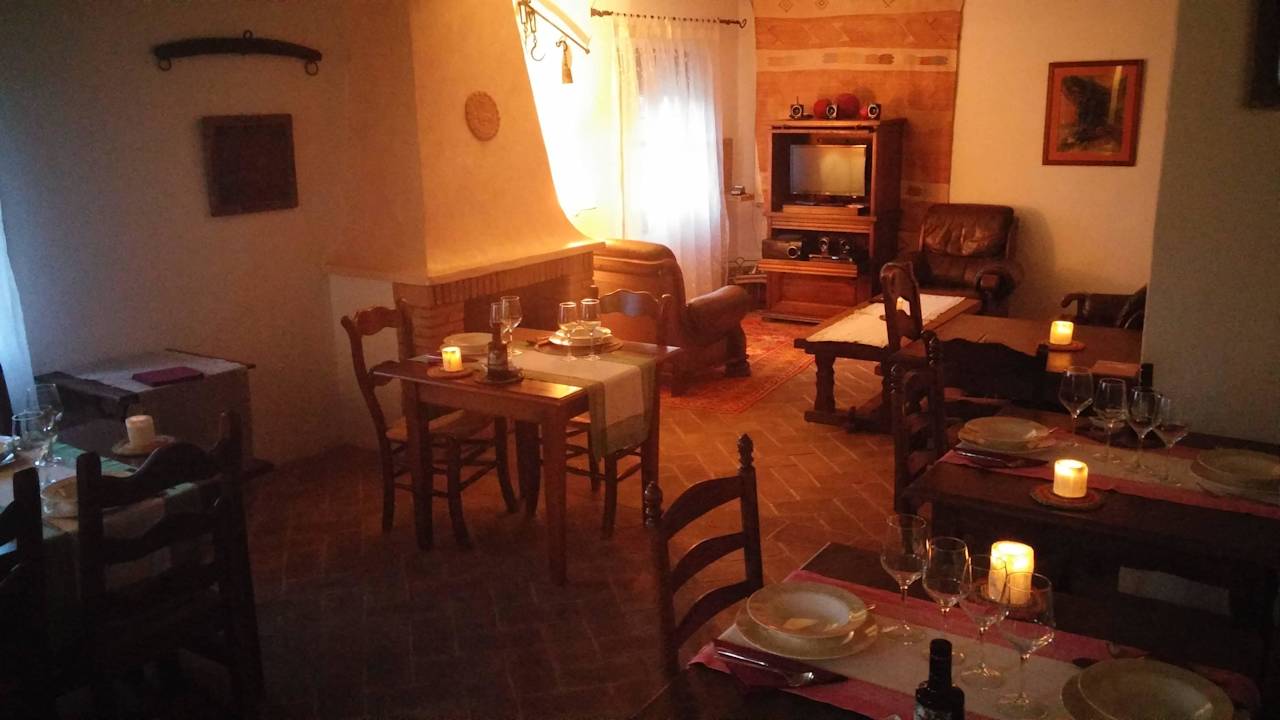 The dining room Guesthouse Cortijo la Fe