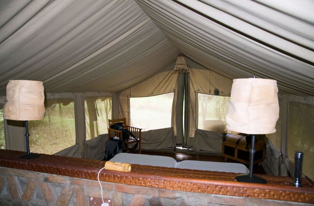 Zelt innen Hotel Mara Sarova Camp