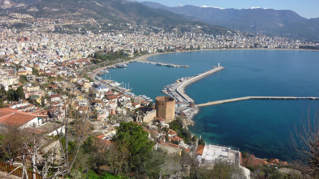 Blick auf Alanya Gardenia Hotel