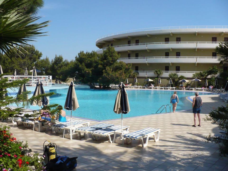 Poolanlage Hotel Kalithea Mare Palace