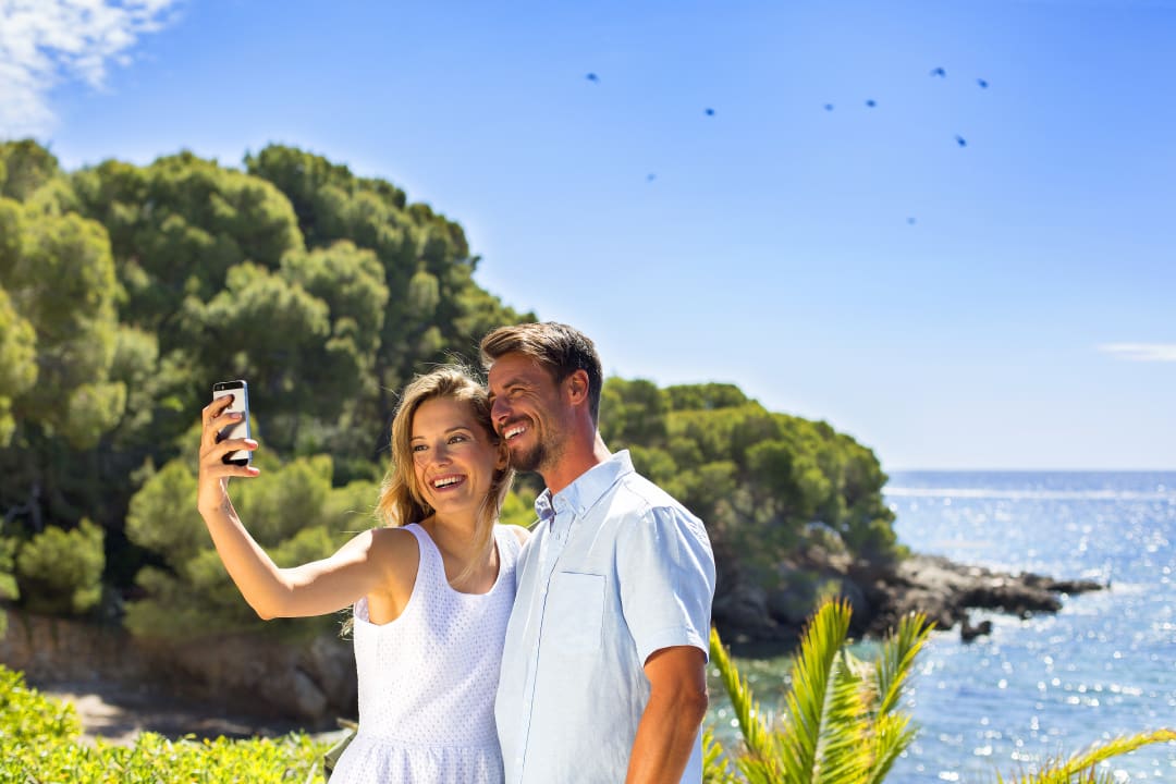 Ausblick Hipotels Eurotel Punta Rotja Golf & Spa