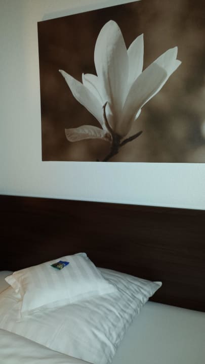Bett mit Bild Hotel Am Oppspring