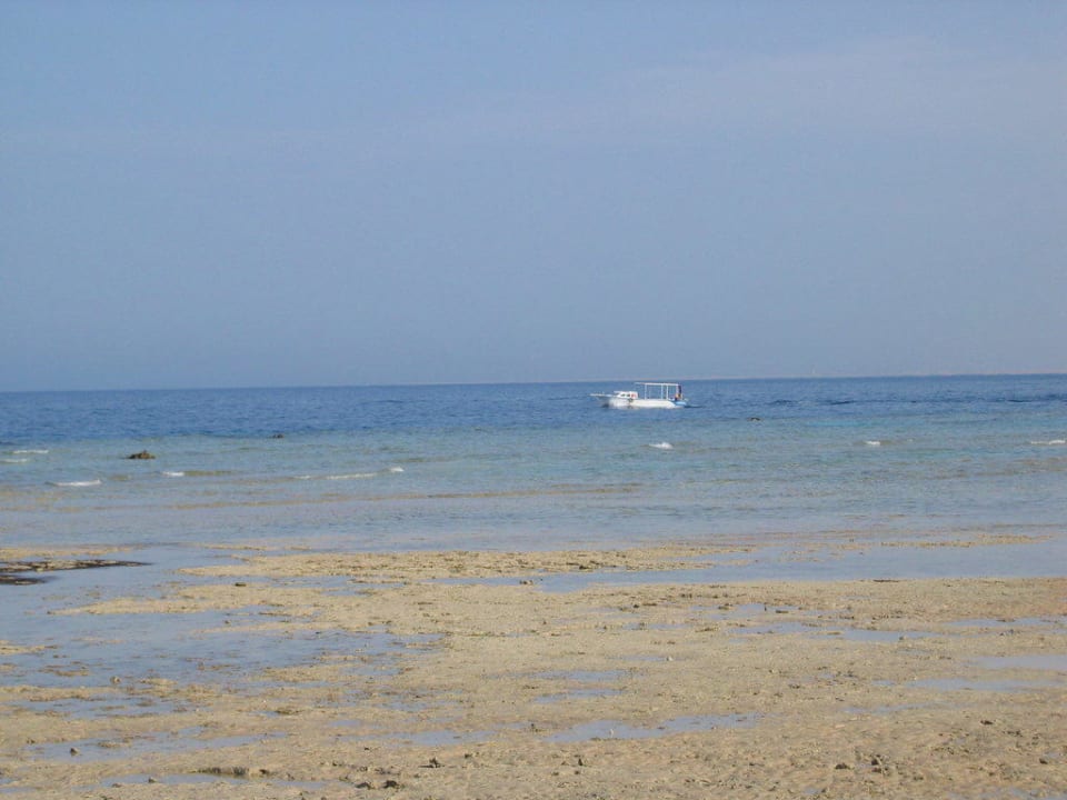 Strand bei Ebbe Makadi Palace