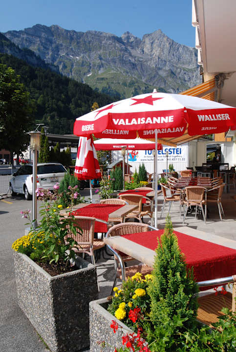 Gartenanlage Hotel Crystal Engelberg