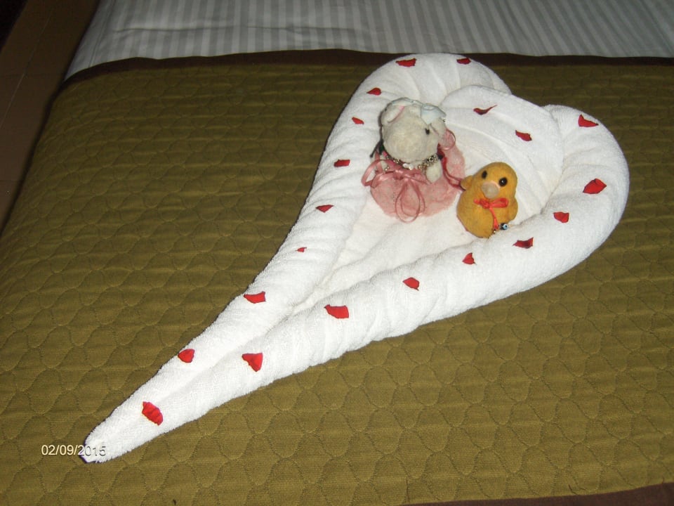 Towel art for the special ones Royal Star Beach Resort