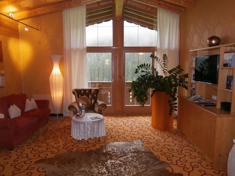 Traumsuite/Wohnzimmer Adler Inn Tyrol Mountain Resort superior