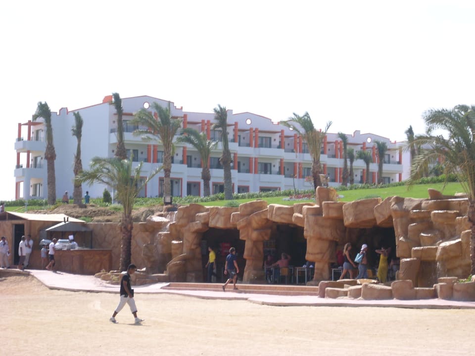 Neue Strandbar und neuer Block Fantazia Resort Marsa Alam