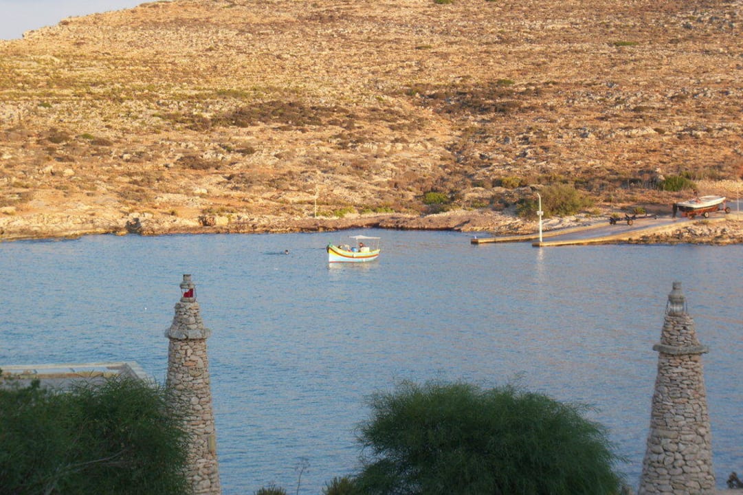 Unser Ausblick vom Bungalow Nr.72 Comino Hotel & Bungalows