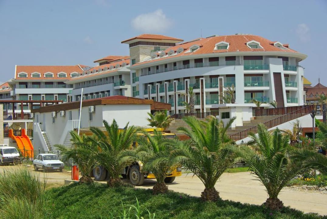 Vom neuen Hafen aus gemacht Sunis Evren Beach Resort Hotel & Spa